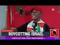 Julius Malema sends a Big Blow in a Viral speech to Israel