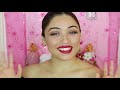 Low Sleek Bun & Romantic Date Night Makeup Tutorial | Denise Castillo