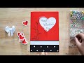 DIY Happy Valentine's Day greeting cards/Easy and Beautiful card | ทำการ์ดวาเลนไทน์ 2022 แบบน่ารักๆ