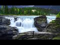 Calm and Peaceful Piano Music - Waterfall in the Mountains