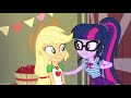Equestria Girls | The Snow Fight Challenge (Holidays Unwrapped) | MLP EG Shorts