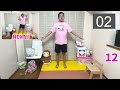 [Indoor aerobic exercise] A viewer who lost 20kg did this indoor aerobic exercise without jumping