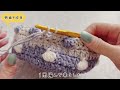 ［ダイソー100均毛糸で大きなお花とドットのハンドバック］ 作り方　簡単　#howto  #100均　#編み方 #かぎ針編み #bag #daiso #crochet #daiso #flower