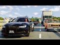 Police Chase and Car Crashes #01 [BeamNG.Drive]