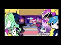 mlp :cadence shining armor flurry ,celestia and luna react to...