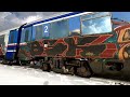 Trains in snow at Agios Stefanos and Afidnes!!! |PANOSG42