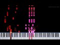 Black Gryph0n & Baasik - INSANE (Hazbin Hotel Song) - Piano Tutorial