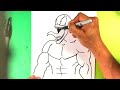 EASY How to Draw VENOM BODY