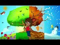 EXPLAIN SEASON CHANGES FOR KIDS. LEARNING CARTOON VIDEO FOR CHILDREN.