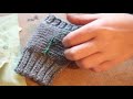 Quick Knit Mitts (my first Video... sew it begins)