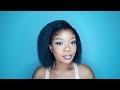 😱Natural Crochet Hairstyle Using Brazilian Wool| Fake Natural Crochet Styles