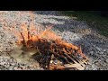 Popsicle Stick House Burns Down