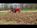 Plowing With The Farmall M !