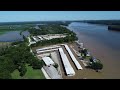 05JUL2024 Two Branch Marina, St. Charles, MO. Winfield Dam Gauge 29.73ft