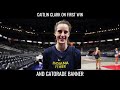 Caitlin Clark On A First Win And Her Gatorade Banner #indianafever #wnba #iowahawkeyes