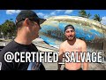 Salvaging 32 ft Sunk Sailboat by Scuba Divers