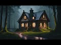 Celtic Tavern Music | Dark Forest at Night in the Rain