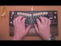 HMX Caramel Pudding VS HMX Sunset Gleam | Linear Switch Clack Showdown | Cidoo ABM006 Boards