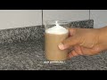 Chocolate QUENTE com COCO RALADO muito facil de fazer em 4 minutos