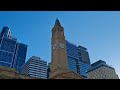 Brisbane City Hall Clock chimes at 4:00