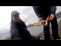 Eating MASSIVE CRAB and WORMY, PARASITIC FISH!  Catch and Cook!!