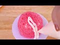 Easy Unicorn Cake 🌈🦄  Beautiful Miniature Rainbow Cake Decorating | Miniature Buttercream Cake