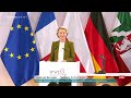 Verleihung des Westfälischen Friedenspreises an Emmanuel Macron mit u.a. Frank-Walter Steinmeier