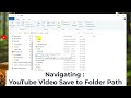 Where are YouTube Downloads Saved on PC | Folder Path Premium