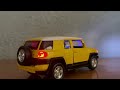 Toyota FJ Cruiser licenced Diecast Scale Model 1/32 From MSZ DIECAST #msz #caipo