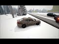 BeamNG Drive - Hydroplane and Icy Crashes #6