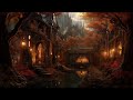 Autumn in Elven City Ambience and Music | high fantasy ambience with calm music #fantasyambience