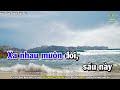 Ngày Buồn Karaoke Tone Nam Nhạc Sống | Trọng Hiếu