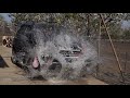Car vs Water Balloons Wall Experiment