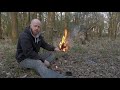 Blacksmithing - Forging a flint striker and making fire without matches