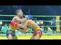 Kun Khmer vs Muay Thai | blue from Thailand and Red From Cambodia Eq-01 #foryou