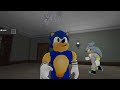 SUPER SONIC AND AMY SAVE BABY SONIC FROM MISS ANITRON IN ROBLOX