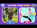 Choose One Button! BOY or GIRL Edition 💙🎀 Dolphin Quiz