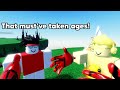 The Most Chaotic Experience In Slap Battles (Roblox Animation)