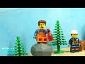 Lego Quarry Bridge VS Tsunami Wave Machine - Sand Dam Breach Experiment - Lego Bridge Disaster