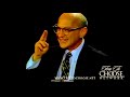 Milton Friedman Crushes Man's 3 Questions like Dixie Cups