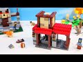 Minecraft LEGO Spring 2024 Sets Review The Ender Dragon End Ship at Windmill Wolf Stronghold!