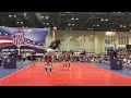 2022 AAU BJNC 18’s Open Final: OCVC versus Bay to Bay. Entire edited match.