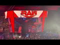 Monday Night Raw at Madison Square Garden 7/25/22 - Roman Reigns Entrance