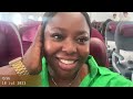 HOW MY QATAR AIRWAYS FLIGHT TO LONDON WENT FROM EXCITING TO SCARY | Travel with Me Vlog