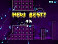 Playing electro an in geometry dash