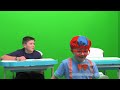 Assistant Teaches Blippi School to Ryan and Smalls from Little Heroes