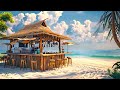 Smooth Jazz Music for a Good Mood 🌴 Summer Jazz at a Seaside Coffee Shop Ambience for a Perfect Day