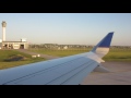 Landing at Indianapolis International (IND) from Chicago (O'Hare International); United Express.