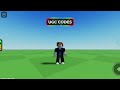 *NEW* ALL WORKING CODES FOR UGC LIMITED IN 2024! ROBLOX UGC LIMITED CODES