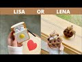 Lisa Or Lena#edit#subscribe #abhihak313 #chooseyourgift #viral@BestCorner-ux7sn